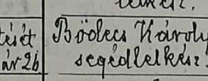 Szomorú történet Celldömölkön 2 A celldömölki evangélikus temetési anyakönyv 1927. februári bejegyzése családfakutatás